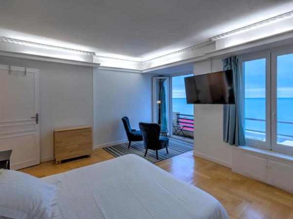 Gîte de la Plage : photo 4 de la chambre appartement supérieur - vue sur mer