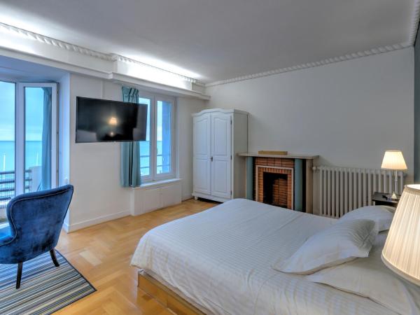 Gîte de la Plage : photo 1 de la chambre appartement supérieur - vue sur mer