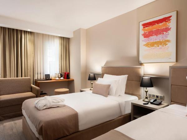 Buem Hotel Koşuyolu : photo 2 de la chambre chambre lits jumeaux deluxe