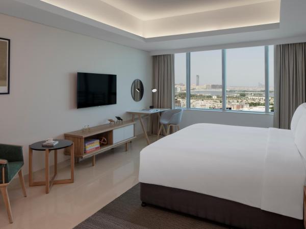 Staybridge Suites Dubai Internet City, an IHG Hotel : photo 1 de la chambre suite 1 chambre lit king-size - accessible aux personnes à mobilité réduite