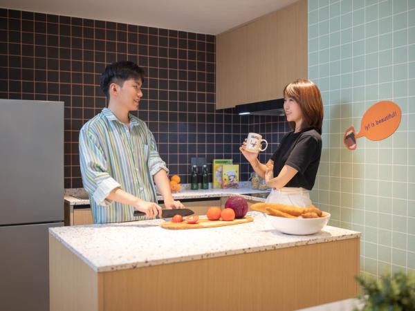 lyf Mid-Town Hangzhou : photo 7 de la chambre all together (4-bedrooms)