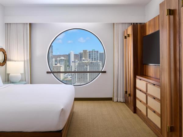 Hyatt Centric Waikiki Beach : photo 4 de la chambre suite lit king-size - vue sur océan