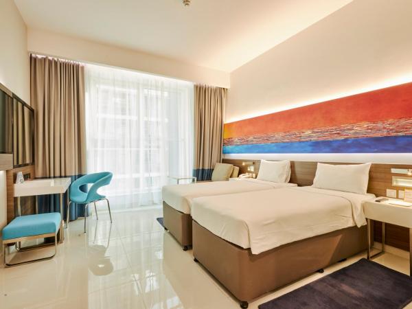 Citymax Hotel Business Bay : photo 3 de la chambre chambre lits jumeaux - 20 % de réduction sur nourriture et boissons (hors service d’Étage)