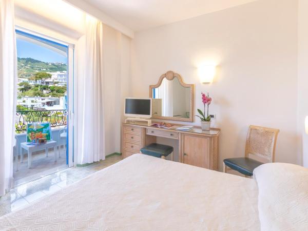 Hotel Parco Smeraldo Terme : photo 3 de la chambre chambre double - vue partielle sur mer.