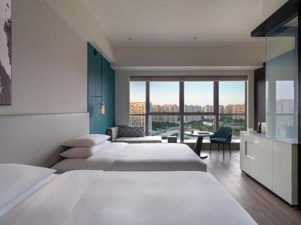 Hyatt Centric Lakeside Ningbo : photo 1 de la chambre chambre lits jumeaux