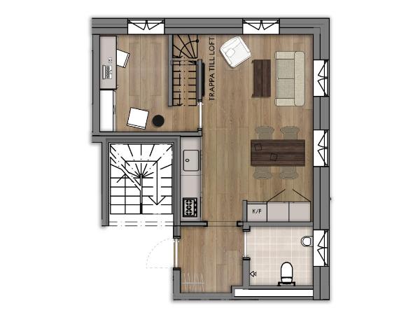 Live and Stay Ekmanska : photo 6 de la chambre suite familiale