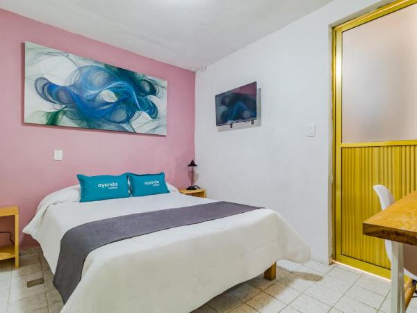 Ayenda Los Colorines de Coyoacán : photo 4 de la chambre chambre double