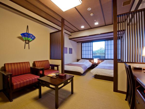 Kadensho, Arashiyama Onsen, Kyoto - Kyoritsu Resort : photo 3 de la chambre chambre lits jumeaux standard