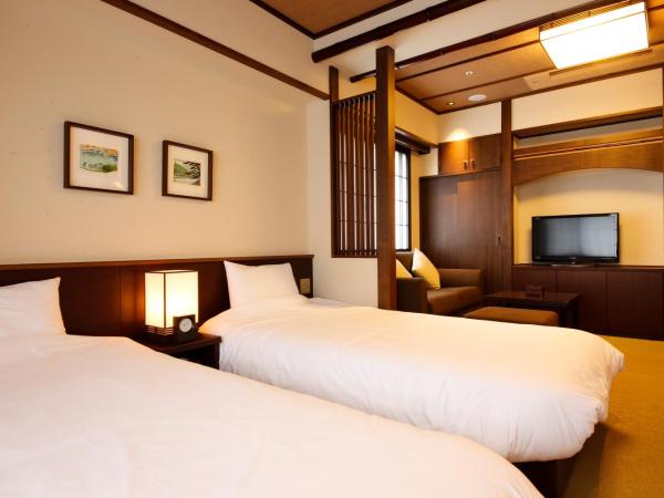 Kadensho, Arashiyama Onsen, Kyoto - Kyoritsu Resort : photo 2 de la chambre chambre lits jumeaux supérieure