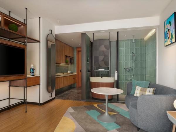 Artyzen Habitat Qiantan Shanghai : photo 4 de la chambre habitat studio king