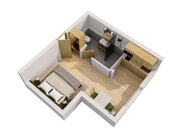 OneBavariaHomes : photo 4 de la chambre studio « sepp »