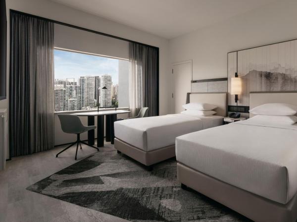Hilton Singapore Orchard : photo 1 de la chambre chambre lits jumeaux premium