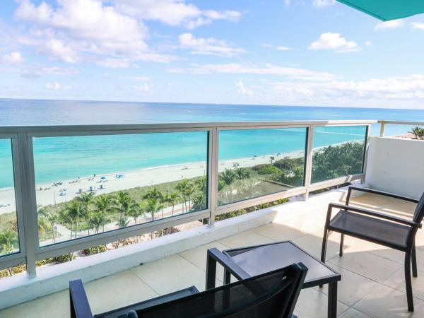 Seacoast Suites on Miami Beach : photo 8 de la chambre suite d'angle principale avec 2 chambres, 2 salles de bains et cuisine - vue sur océan