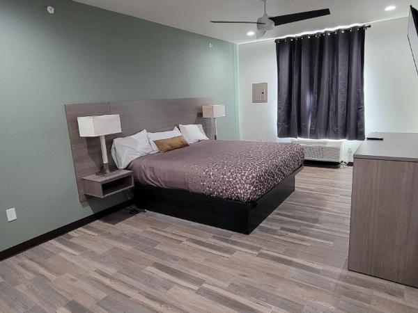 Americas Best Value Inn San Antonio Downtown Riverwalk : photo 6 de la chambre suite lit king-size