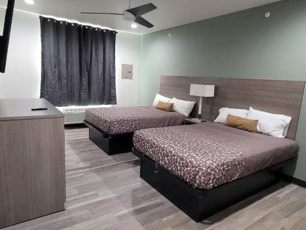 Americas Best Value Inn San Antonio Downtown Riverwalk : photo 7 de la chambre chambre double avec 2 lits doubles