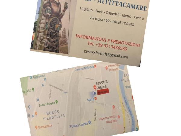 Casa Friends Lingotto Ospedali Metro Spezia : photo 3 de la chambre chambre double avec salle de bains privative