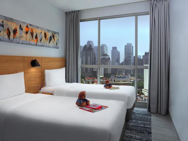 Citadines Sudirman Jakarta : photo 1 de la chambre suite 1 chambre lits jumeaux de luxe