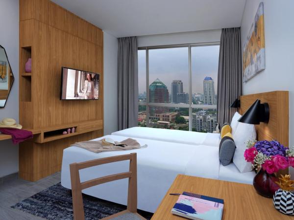 Citadines Sudirman Jakarta : photo 4 de la chambre suite 1 chambre lits jumeaux de luxe