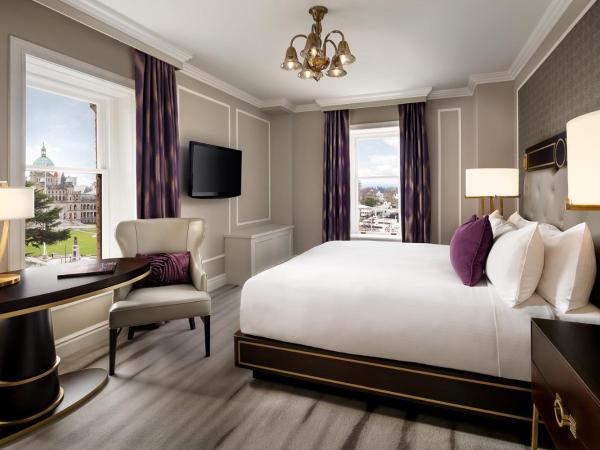 Fairmont Empress Hotel : photo 3 de la chambre hébergement lit king-size fairmont gold - vue sur port