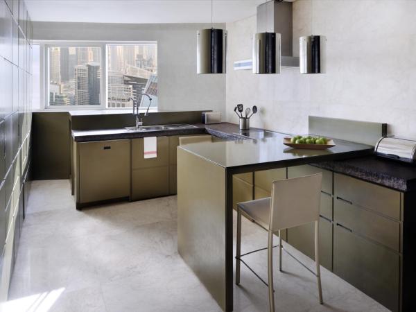 Dubai Marriott Harbour Hotel And Suites : photo 2 de la chambre renovated, penthouse suite, sea view, high floor