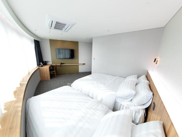 Seoul Olympic Parktel : photo 3 de la chambre chambre lits jumeaux