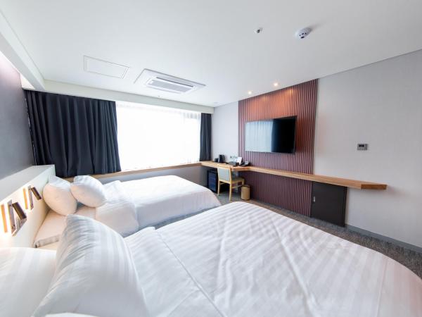 Seoul Olympic Parktel : photo 3 de la chambre chambre lits jumeaux deluxe