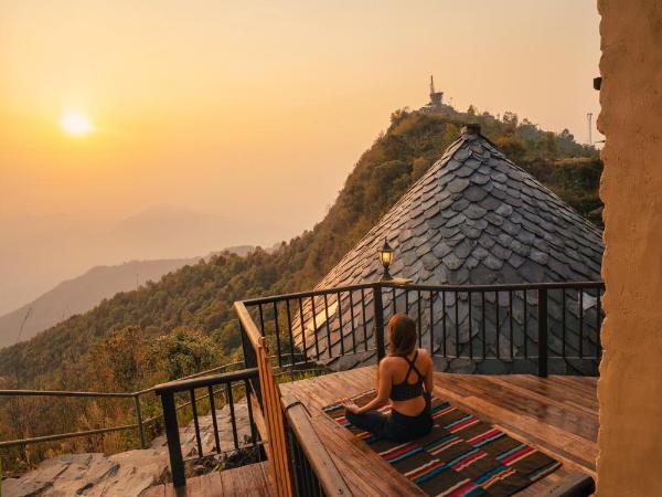 Bhanjyang Village Lodge : photo 1 de la chambre chambre double ou lits jumeaux
