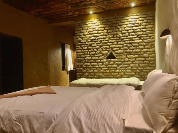 Bhanjyang Village Lodge : photo 8 de la chambre chambre double ou lits jumeaux