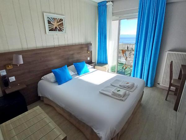 Hôtel Beau Rivage : photo 6 de la chambre chambre double avec terrasse et salle de bains - non-fumeurs