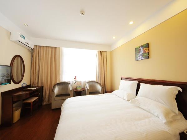 Greentree Inn Shanghai West Huaxia Road Metro Station Express Hotel : photo 6 de la chambre citoyens de chine continentale - chambre lit queen-size