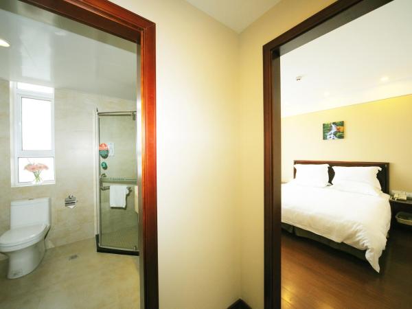 Greentree Inn Shanghai West Huaxia Road Metro Station Express Hotel : photo 6 de la chambre citoyens de chine continentale - chambre lits jumeaux de luxe