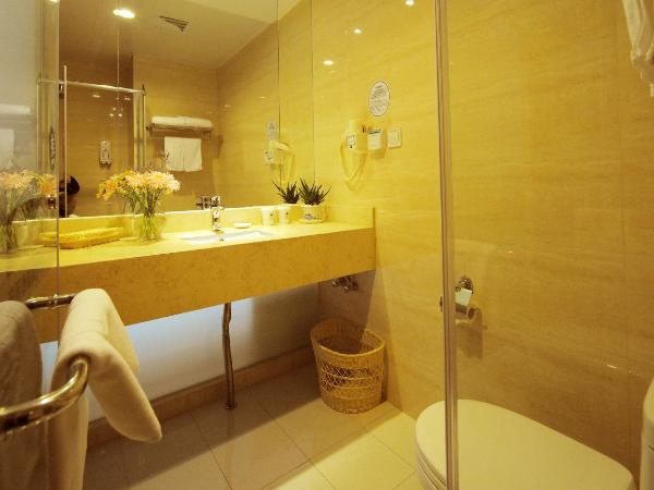 Greentree Inn Shanghai West Huaxia Road Metro Station Express Hotel : photo 2 de la chambre chambre lit queen-size affaires pour citoyens de chine continentale