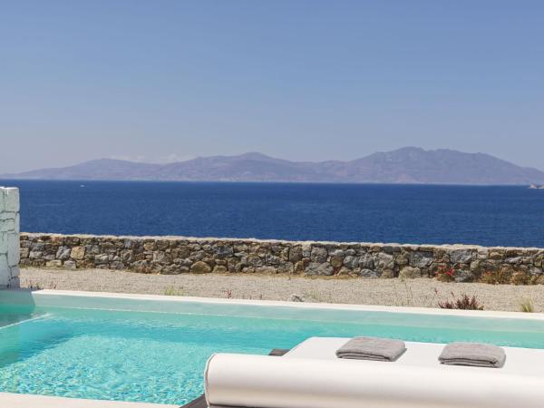 Mykonos Earth Suites : photo 1 de la chambre suite signature avec piscine privée chauffée - vue sur mer
