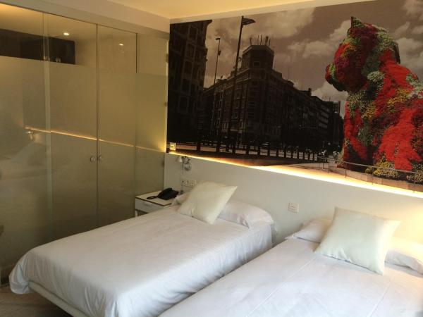 Bilbao City Rooms : photo 2 de la chambre chambre lits jumeaux deluxe