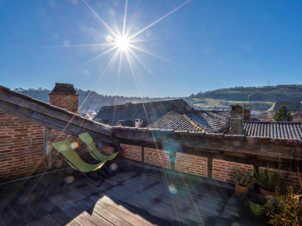 Chambre d'hôtes Conquans : photo 8 de la chambre chambre familiale supérieure