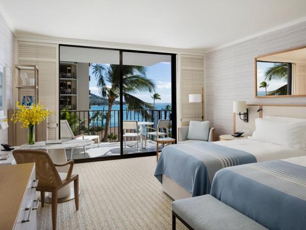Halekulani : photo 4 de la chambre hébergement lits jumeaux - vue sur océan