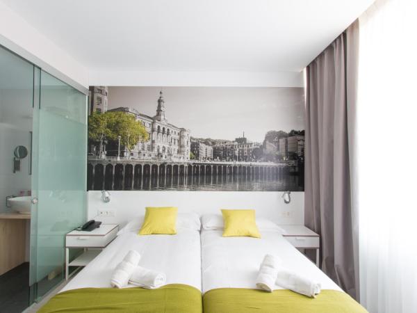 Bilbao City Rooms : photo 6 de la chambre chambre lits jumeaux deluxe