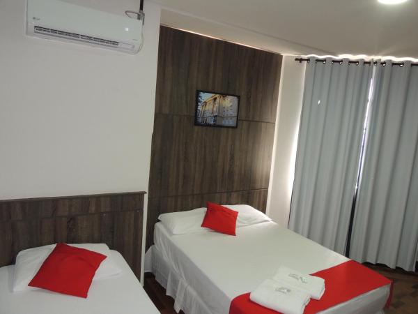 Hotel Gontijo Belo Horizonte - Próximo a Rodoviária e Praça Sete : photo 10 de la chambre chambre triple standard