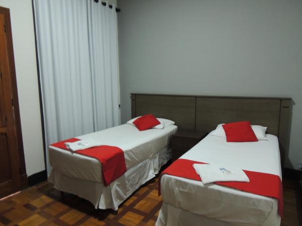 Hotel Gontijo Belo Horizonte - Próximo a Rodoviária e Praça Sete : photo 7 de la chambre chambre lits jumeaux avec balcon