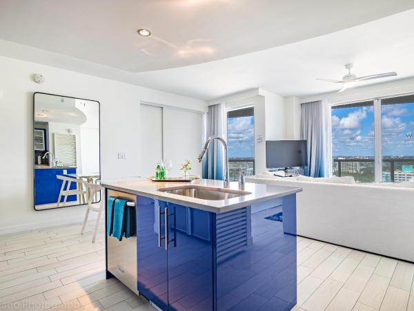 W Residences Fort Lauderdale Luxury Suites Across from Fort Lauderdale Beach : photo 9 de la chambre suite 2 chambres