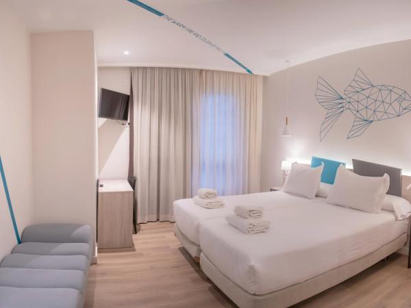 Hotel Mediterraneo Valencia : photo 1 de la chambre chambre double ou lits jumeaux