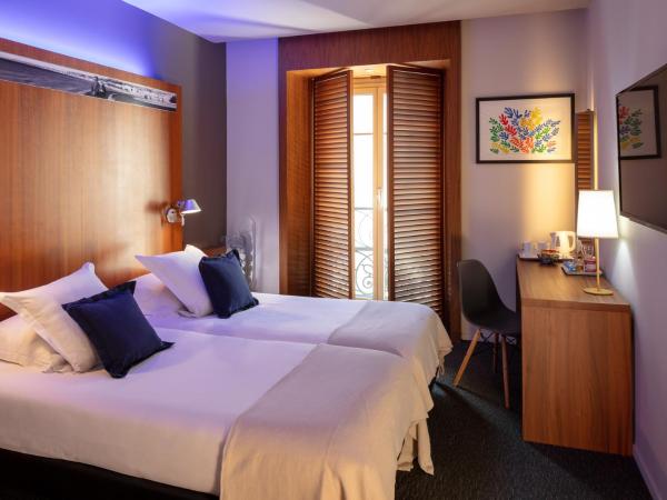 Hotel Beau Rivage : photo 3 de la chambre chambre double ou lits jumeaux supérieure avec forfait plage