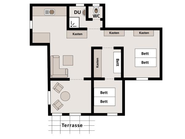 Feriendorf zum störrischen Esel : photo 6 de la chambre bungalow