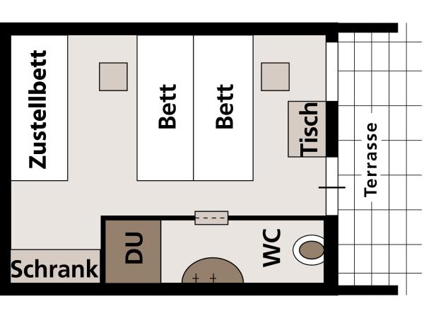 Feriendorf zum störrischen Esel : photo 9 de la chambre bungalow 1 chambre
