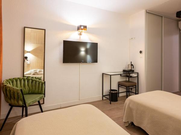 Hôtel l'Amandière : photo 3 de la chambre chambre lits jumeaux climatisée