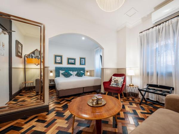 Cremorne Point Manor : photo 1 de la chambre suite lit king-size deluxe avec baignoire sabot