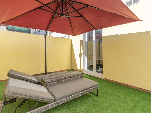 Marvellous Apt with a Large Private Terrace : photo 9 de la chambre appartement avec terrasse