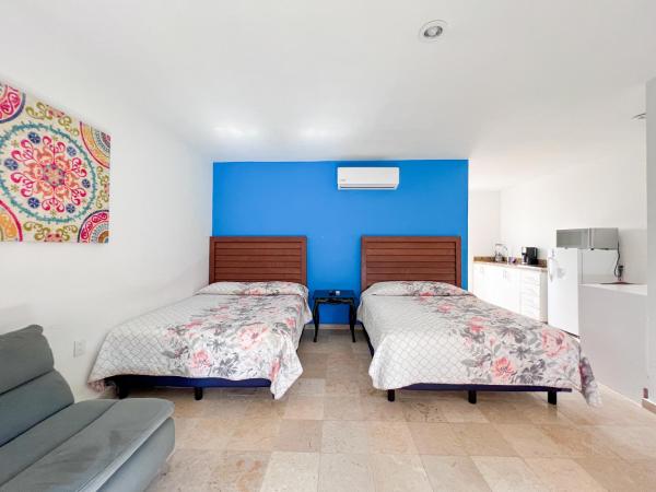 Loft Sabalo - Pet Friendly : photo 4 de la chambre chambre double avec 2 lits doubles