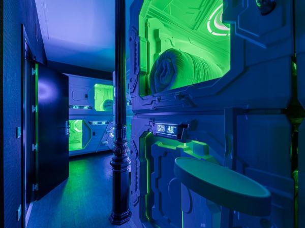 Art Seven Hostel Capsules : photo 4 de la chambre capsule simple dans dortoir mixte