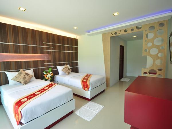 Phi Phi Rimlay Resort : photo 2 de la chambre chambre lits jumeaux deluxe